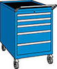 V05595: Armadio a cassetti 27x36E con ruote altezza 815 mm; TKN_MAG-LINE