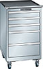 V06135: Armadio a cassetti 27x36E con ruote altezza 990 mm; LISTA