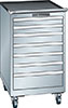V06145: Armadio a cassetti 27x36E con ruote altezza 990 mm; LISTA