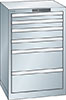 V06220: Armadio a cassetti 27x27E altezza 850 mm; LISTA