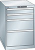 V06335: Armadio a cassetti 27x36E altezza 800 mm; LISTA