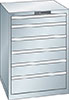 V06530: Armadio a cassetti 36x36E altezza 1000 mm; LISTA
