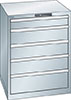 V06810: Armadio a cassetti 36x36E altezza 850 mm; LISTA