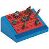 V10036: Supporto metallico portaboccole; TKN_MAG-LINE