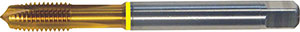 A05042: Maschio a macchina in acciaio HSS-E PM rivestito TiN passo grosso DIN 371; TKN