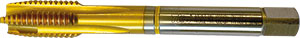 A05052: Maschio a macchina in acciaio HSS-E PM rivestito TiN passo grosso DIN 376; TKN