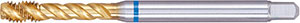 A05645: Maschio a macchina in acciaio HSS-E PM rivestito CUPRIC passo grosso DIN 371-376 per acciaio inox; FORMAT_GT