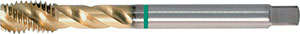 A05700: Maschio a macchina in acciaio HSS-E 40° rivestito TiN passo grosso DIN 371-376; FORMAT