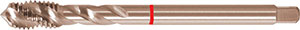 A05712: Maschio a macchina in acciaio HSS-E 40° passo grosso DIN 371-376 per acciai altamente resistenti; FORMAT
