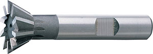 A25256: Fresa codolo cilindrico in acciaio HSS-E ad angolo forma C 45°; FORMAT