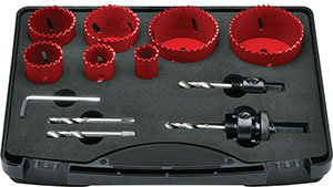 A30716: Assortimento di seghe a tazza in acciaio HSS-Co5 Bi-Metal; FORMAT