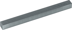 A35020: Barretta in acciaio HSS-Co10 forma quadra; NO LABEL