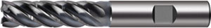 A50059: Fresa codolo cilindrico a 5 taglienti in metallo duro rivestita ENERGY 3xD per fresatura in trocoidale; TKN