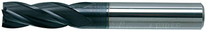 A50061: Fresa codolo cilindrico a 4 taglienti in metallo duro rivestita ENERGY DIN 6527 2xD; TKN