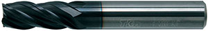A50092: Fresa codolo cilindrico a 4 taglienti in metallo duro rivestita ENERGY DIN 6527 "DUE HELIX ANGLE"; TKN