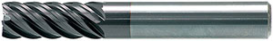 A50195: Fresa codolo cilindrico a 6 taglienti in metallo duro rivestita ENERGY "TRE HELIX ANGLE"; TKN