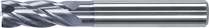 A50940: Fresa codolo cilindrico a 4 taglienti in metallo duro rivestita "Haimer Mill"; HAIMER