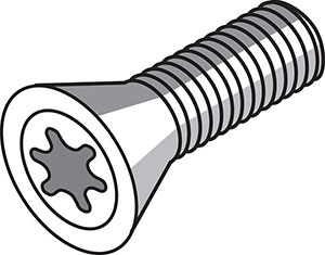 A55900: Ricambio vite per inserto; TKN