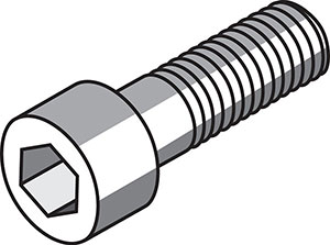 A55910: Ricambio vite per sottoplacchetta; TKN