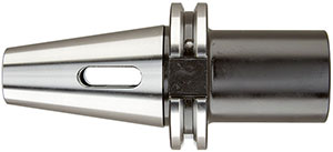 C65063: Riduzione con asola per utensili cono morse DIN ISO 7388-1 ISO 40; FORTIS