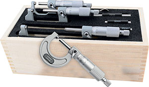 F10272: Set di micrometri per esterni; FORTIS