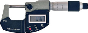 F10282: Micrometro digitale per esterni - IP 65; FORMAT