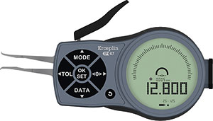 F20025: Comparatore digitale/analogico con bracci tastatori per interni; KROEPLIN