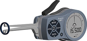 F20040: Comparatore digitale/analogico con bracci tastatori per interni a 3 punte; KROEPLIN