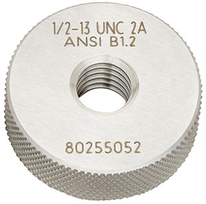 F35110: Calibro ad anello per filettatura UNC; NO LABEL