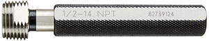 F35414: Calibro a tampone per filettatura americana Gas conica NPT; NO LABEL