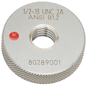 F35430: Calibro ad anello per filettatura UNC; NO LABEL