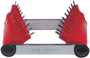 F50820: Calibro per fori con punte in acciaio; FORMAT