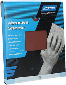 L10005: Foglio di tela abrasiva; NORTON