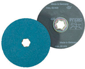L15410: Disco fibrato Combiclick® abrasivo corindone allo zirconio Z; PFERD