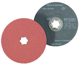 L15420: Disco fibrato Combiclick® abrasivo corindone A-COOL; PFERD