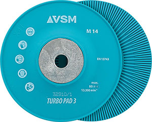 L15655: Platorello extrarigido per dischi fibrati; VSM
