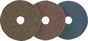 L15779: Disco con velcro con abrasivo Vlies con ossido di alluminio; FORMAT