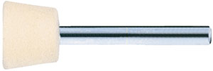 L40030: Feltro con gambo forma a cono rovesciato; PFERD