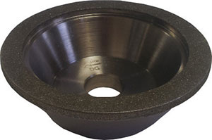 L45124: Mola diamantata elettrodeposta forma 12 C 9 tazza conica; LITD