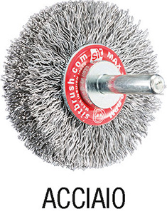 L65110: Spazzola circolare con gambo; SIT