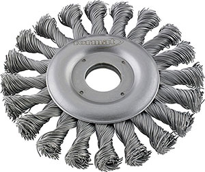 L66020: Spazzola circolare con foro; FORMAT