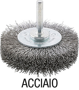 L66024: Spazzola circolare con gambo; FORMAT