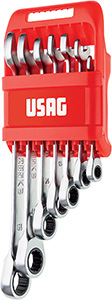 N05150: Serie di chiavi combinate a cricchetto; USAG