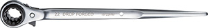 N05201: Chiave poligonale a cricchetto reversibile per ponteggi; FORTIS