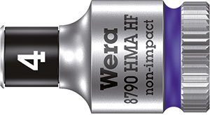 N10024: Chiave a bussola con bocca esagonale con funzione di ritegno; WERA