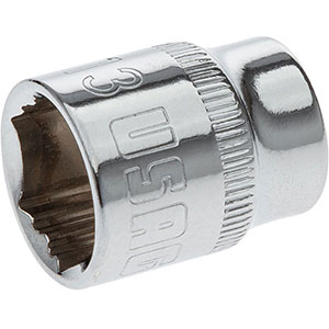 N10028: Chiave a bussola con bocca esagonale X-Grip; USAG