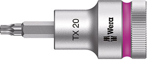 N10123: Chiave a bussola per viti con impronta Torx® con funzione di ritegno; WERA