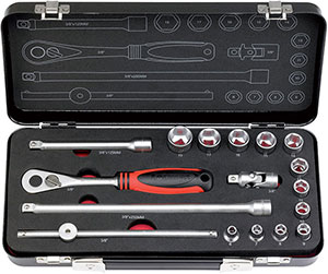 N10190: Assortimento di chiavi a bussola; FORMAT