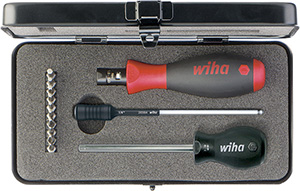 N15256: Assortimento di giravite dinamometrico TorqueVario®-S con inserti; WIHA