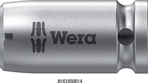 N16185: Adattatore per inserti a macchina; WERA
